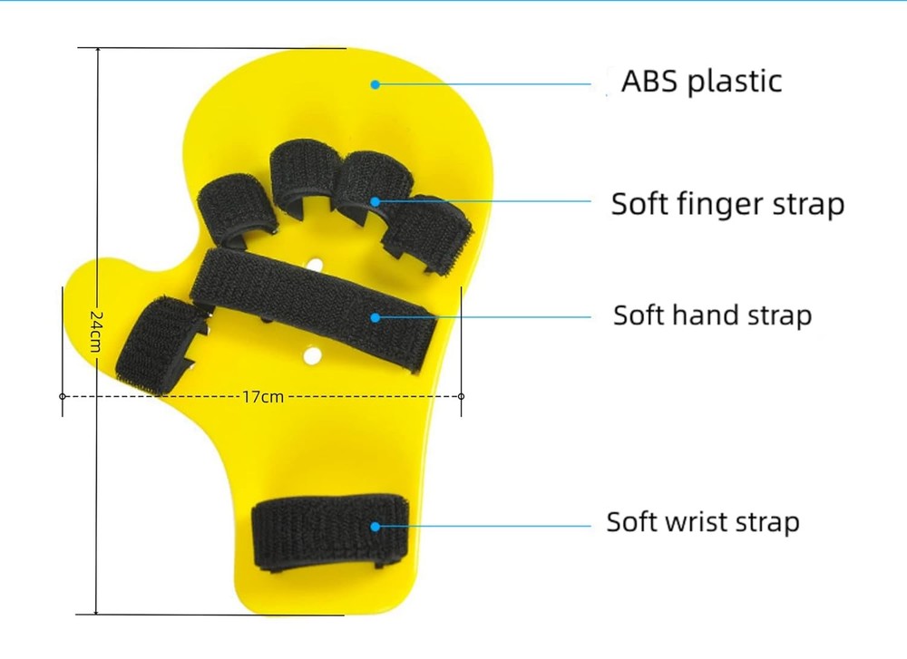 Finger Orthotics, Extended Type Fingerboard Stroke Hand Splint One Size