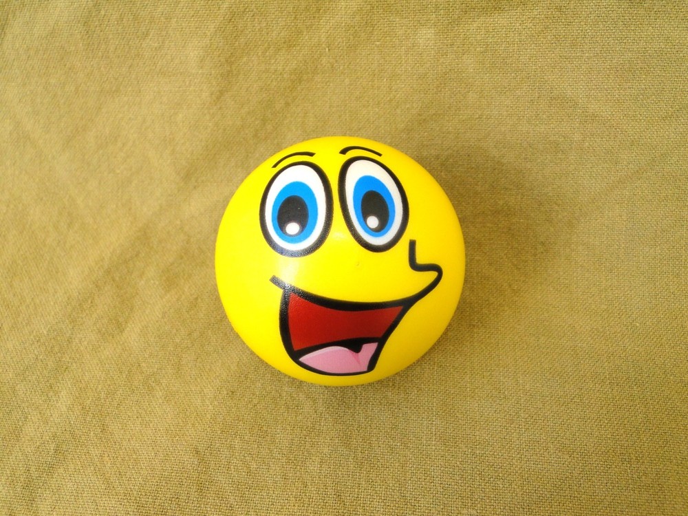 Yellow Emoji Stress Ball