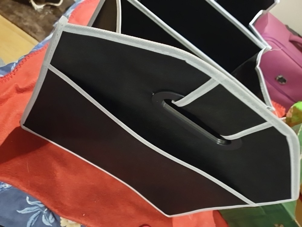 BN Foldable Car Boot Organiser - Extendable - 3 Sections, Pockets