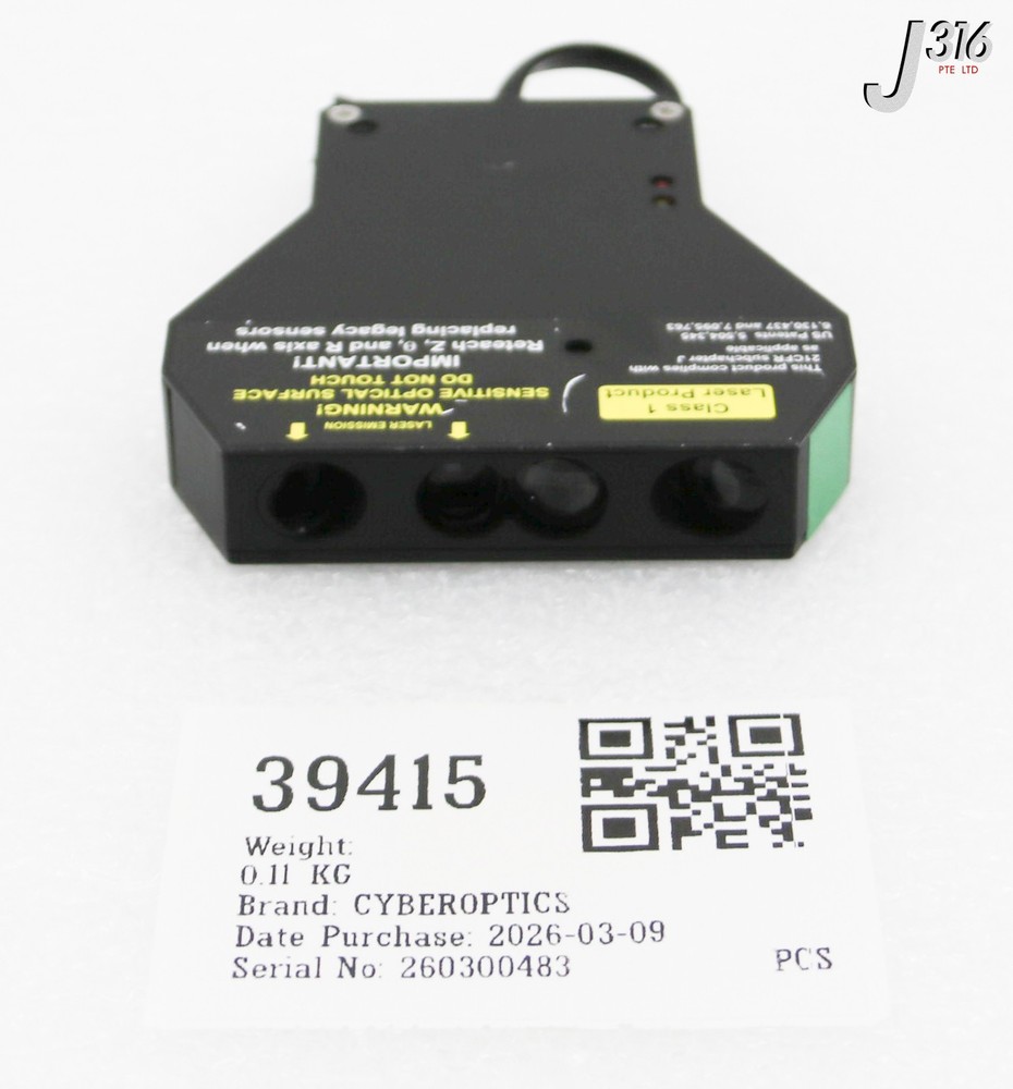 39415 CYBEROPTICS WAFER MAPPING SENSOR EX-43Q-PM