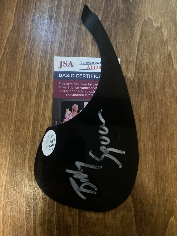 Billy Squier Signed Autographed Guitar Pick Guard JSA