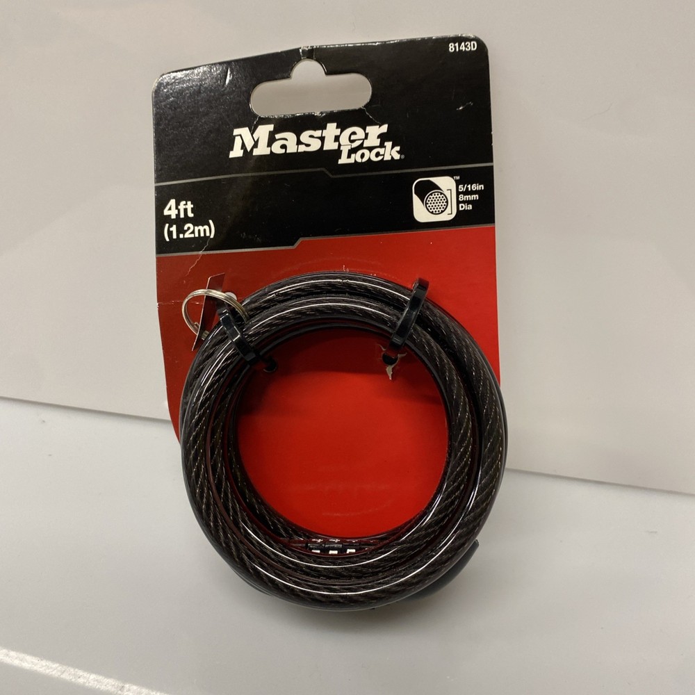 Master Lock 8143D 4ft Preset -new