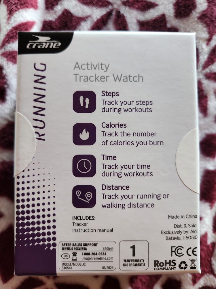 Activity Tracker Watch Ivory Brand New In Original Box