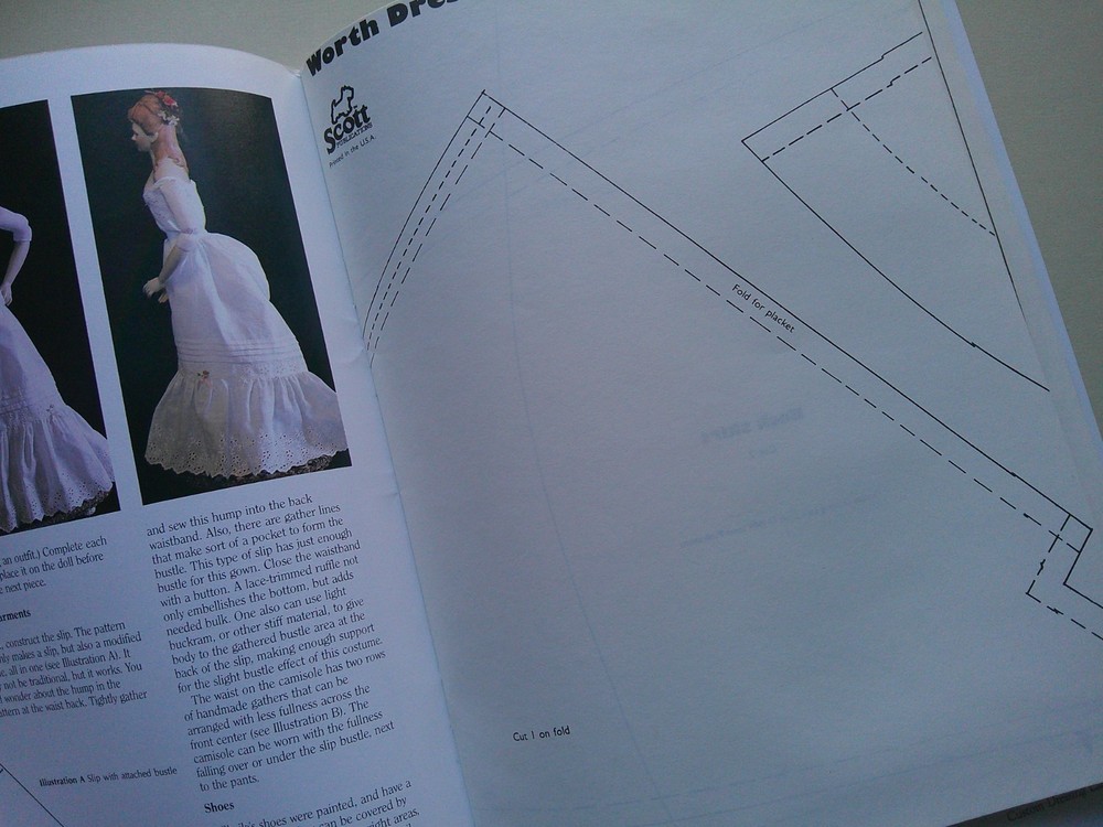 Custom Dressing Lady Dolls instruction & pattern for clothes Helen Hansen