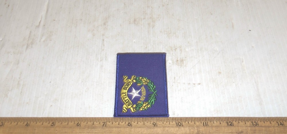 State of Nevada Flag Embroidered Patch