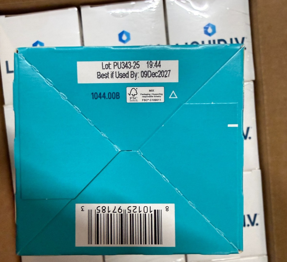 Liquid IV Sugar-Free Electrolyte Packets Raspberry Lemonade - 120 Packets