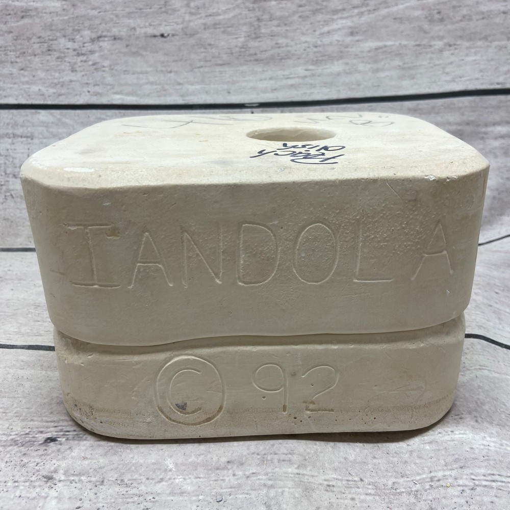 Iandola Mold Co Ceramic Casting Mold Peach Dish #I-453