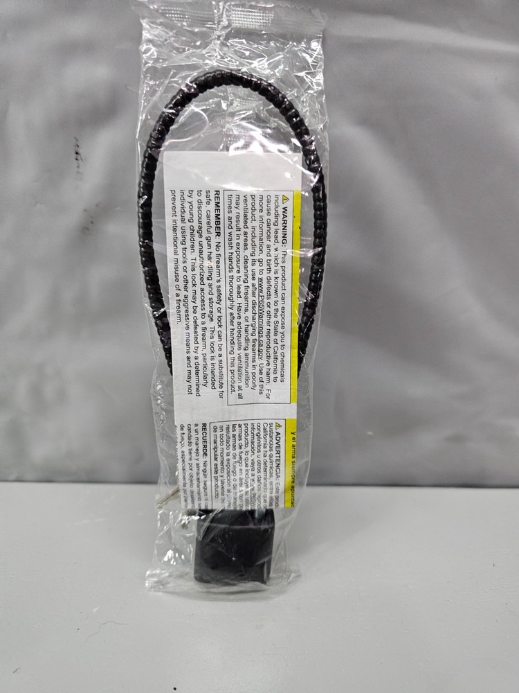 Firearm Keyed Cable Lock (Black) Sealed Never Used