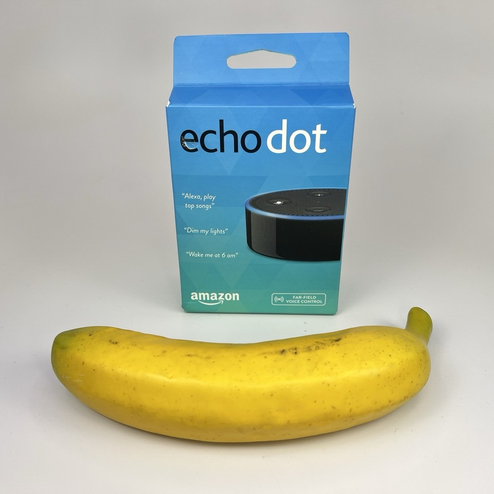 AMAZON ECHO DOT ( 2ND GENERATION) BLACK (2017) NEW