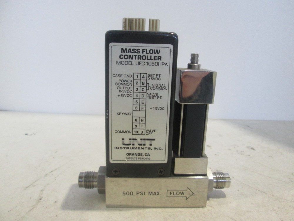 Unit, UFC-1050HPA, Mass Flow Controller, 500 SCCM, N2, Used