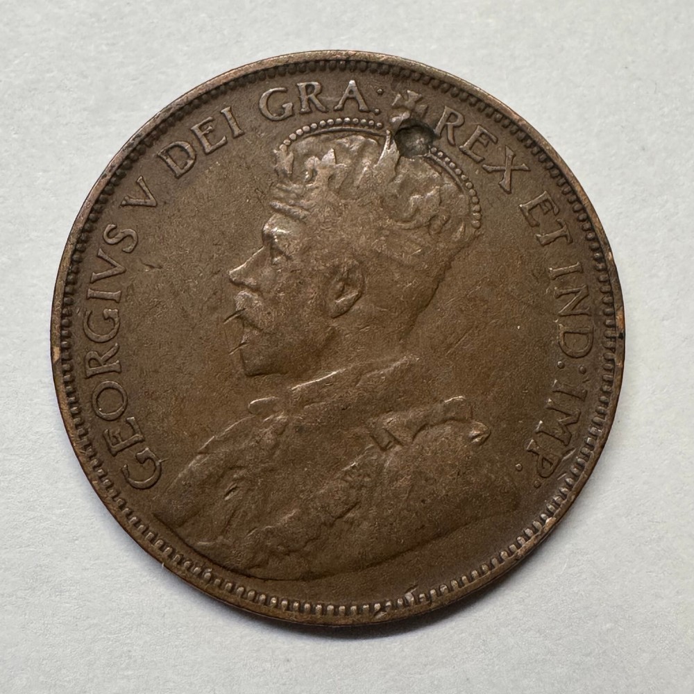 1918 Canada 1 Cent - Large Cent - Beautiful Coin - #B-006-B