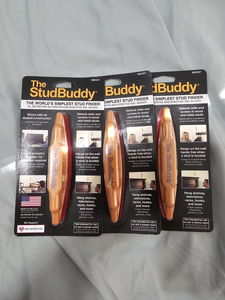 The StudBuddy Magnetic Stud Finder 3 piece