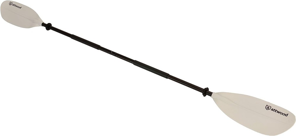 Kayak Paddle Asymmetrical spoon-blades increase your stroke efficiency