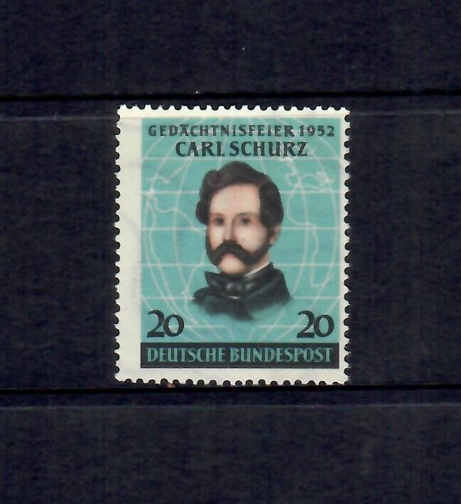 GERMANY 1952 Schurz MLH