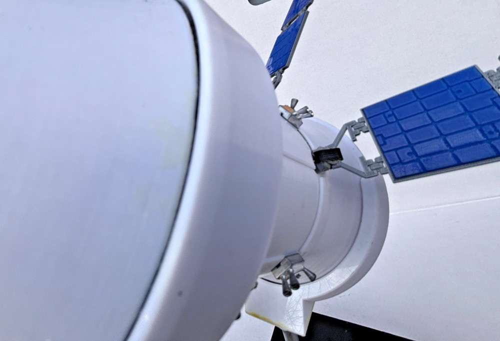 Custom 3D Print NASA Orion Mars Mission Stack CM SM ICPS Display