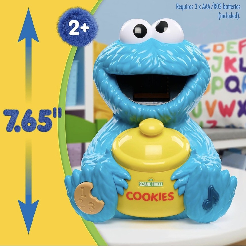 Sesame Street Cookie Monster's Counting Jar