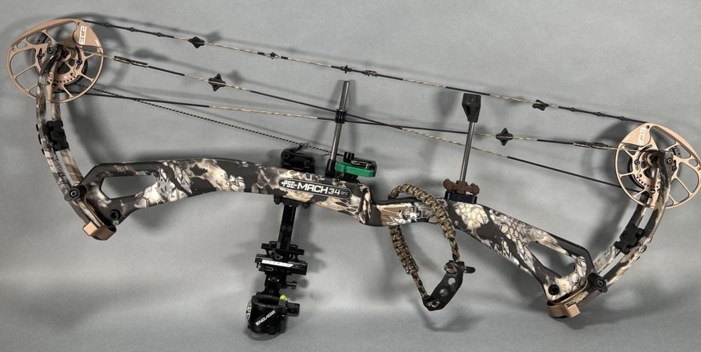 PSE Bow Mach 34 EC2 - Right Hand - W/Extras