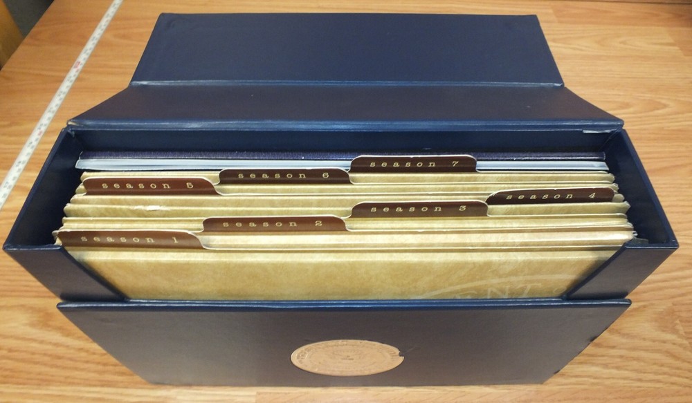 Replacement West Wing DVD Collection Box Case, Book, Script, & Sleeves- NO DVD's