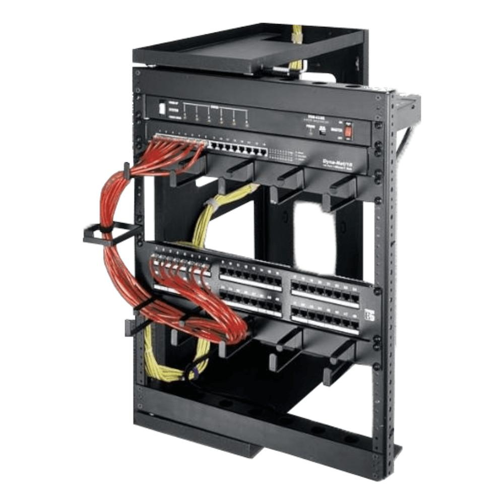 Middle Atlantic Product SGR 12-12 Open frame Swing Gate Wall Mount Rack