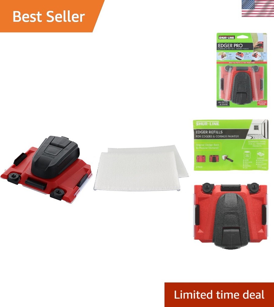Precision Paint Edger Pro Set for Seamless DIY Projects - Save Time and Effort