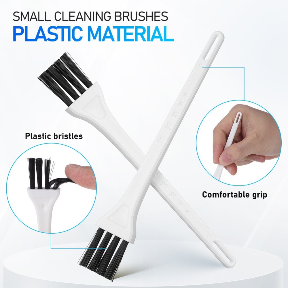 8 Pcs Nylon Brushes Coffee Grinder Cleaning Tool Corn Basting