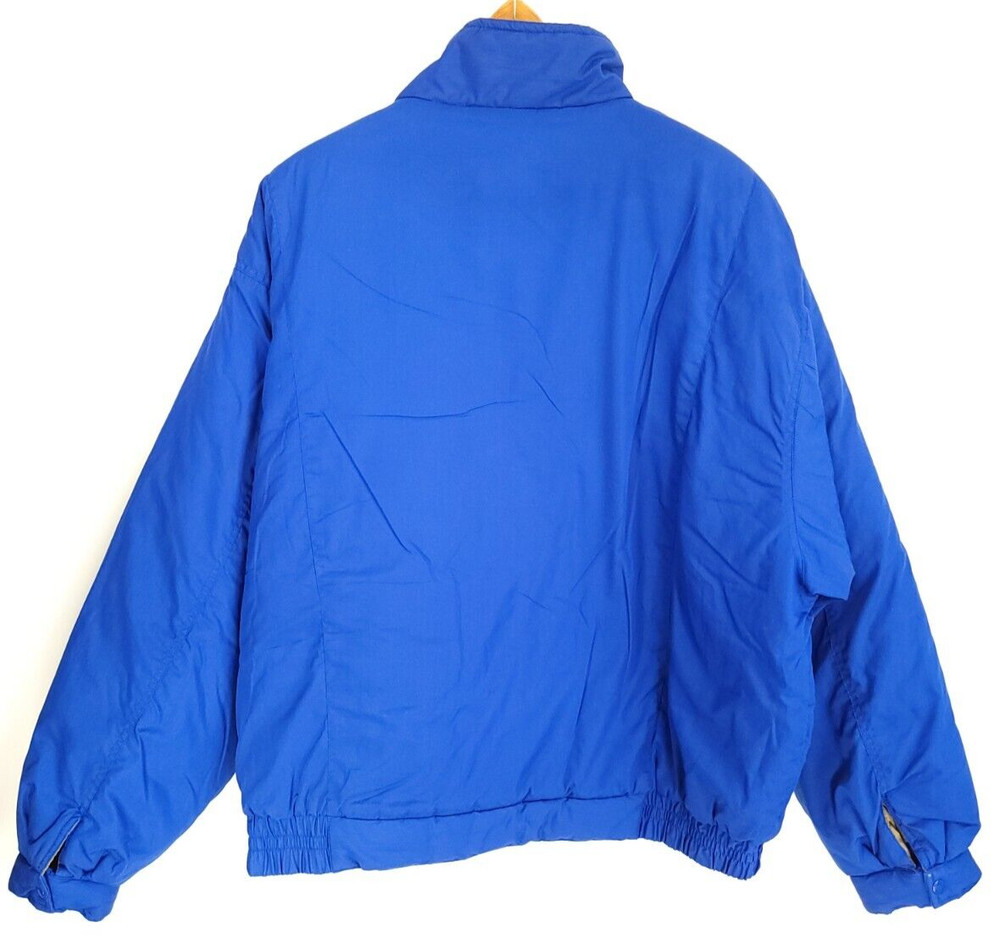 Saddlebrook Jacket Men's 2X Blue Zip Front Distressed