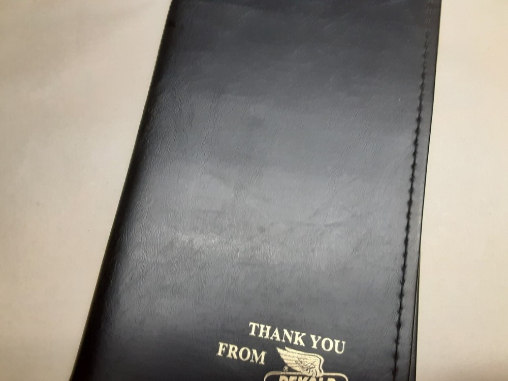DeKalb seed business card holder