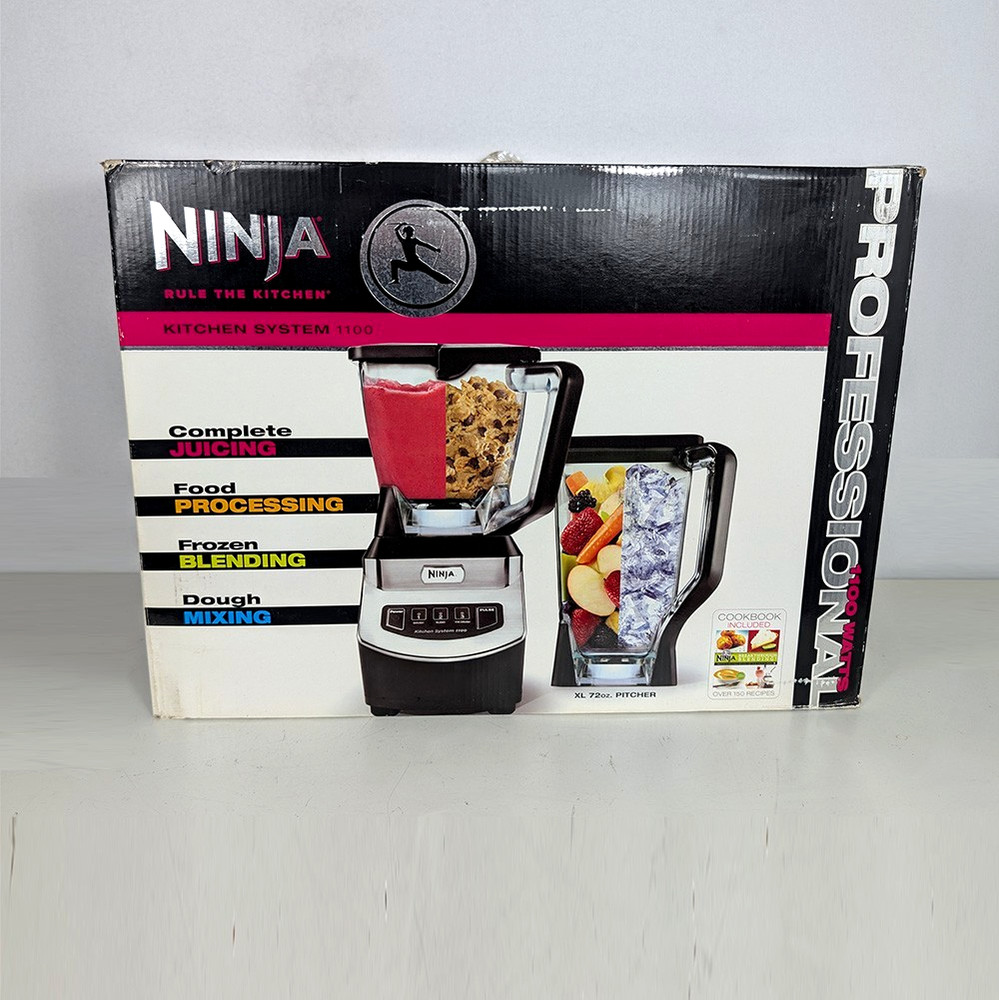 Ninja Kitchen System 1100 Blender & Food Processor Combo in Original Box
