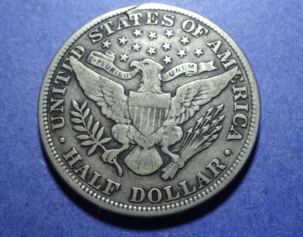 1911 Barber Half VF Lamination