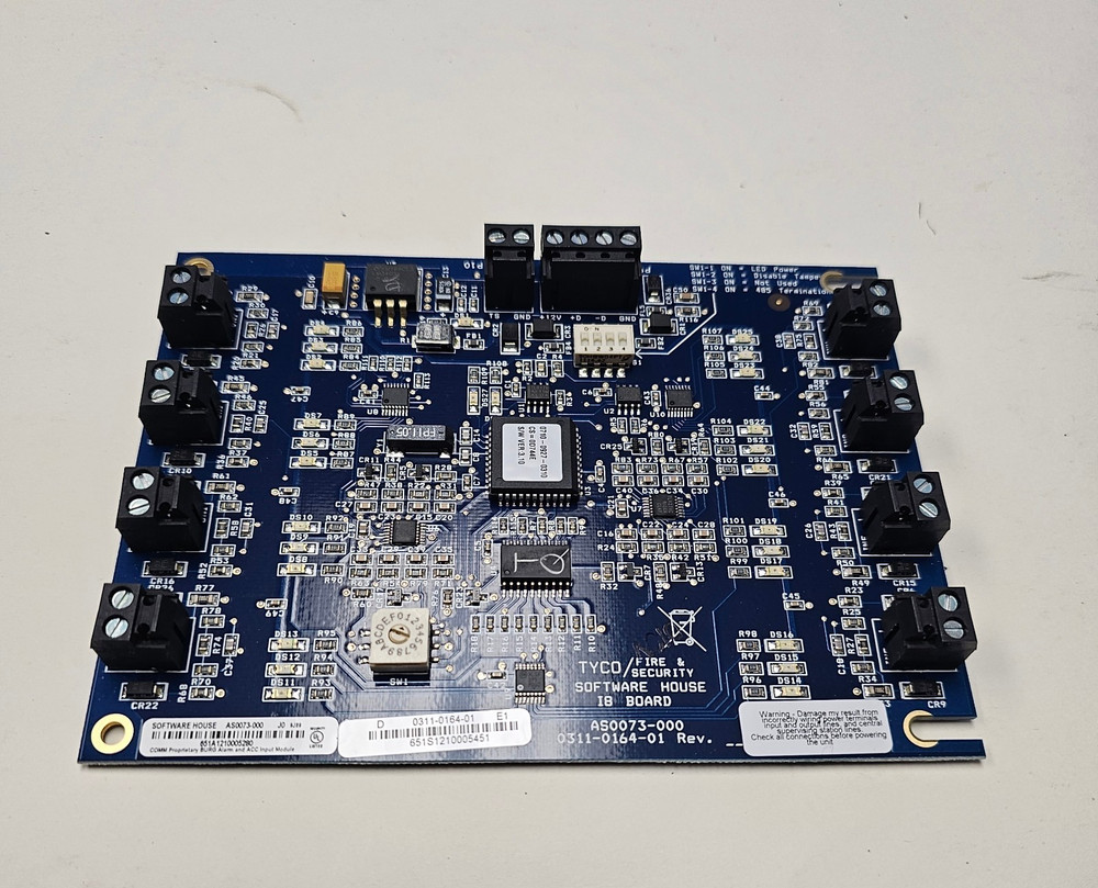 Software House AS0073-000 8 Input Reader Bus Module Board NEW ( Open Box)