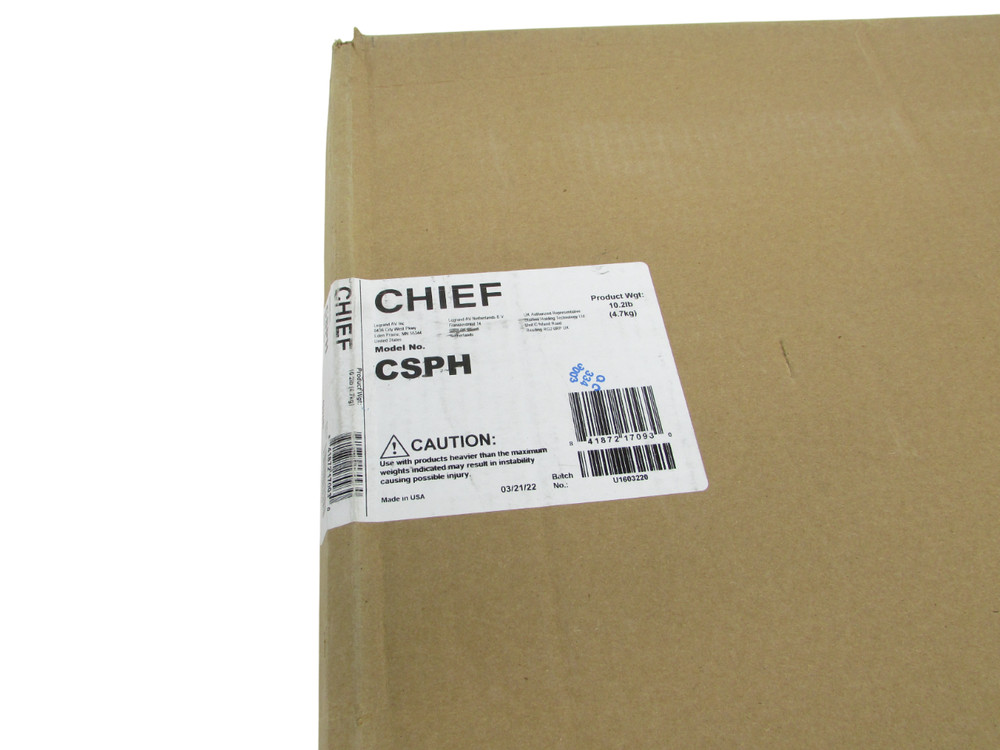 New Chief CSPH Component Storage Panel