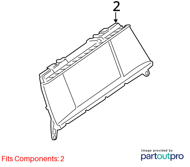 2014 BMW X3 8.8 Display Screen - Used, No Anti-Theft Code, Needs Reprogramming