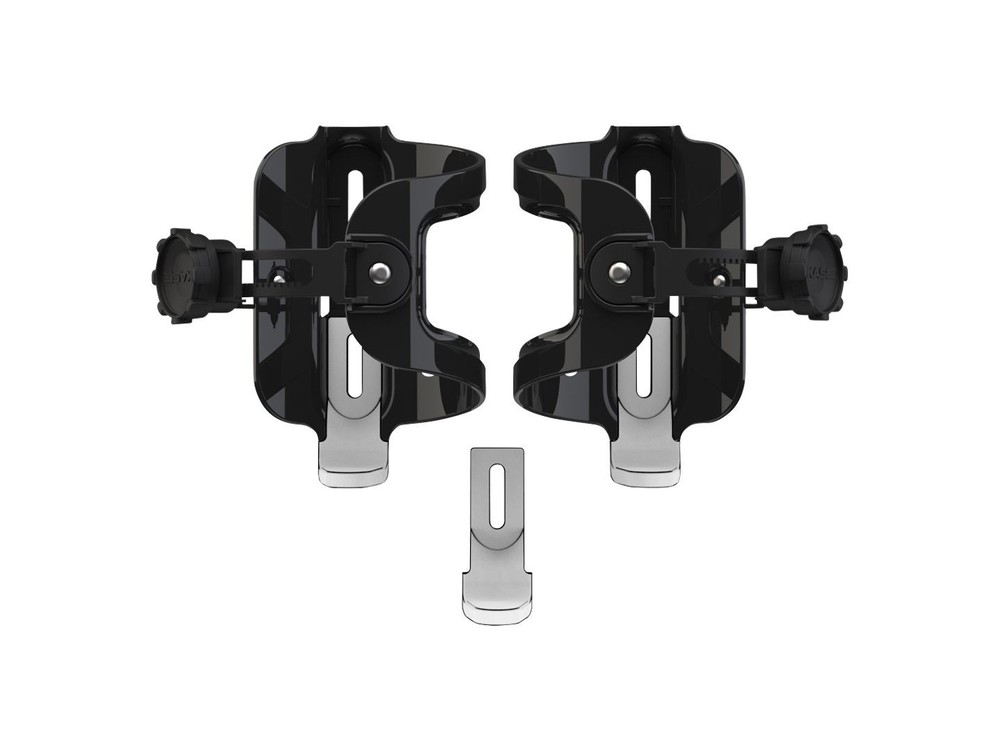 BiKASE Sidewinder ABC Bottle Cage One size Black