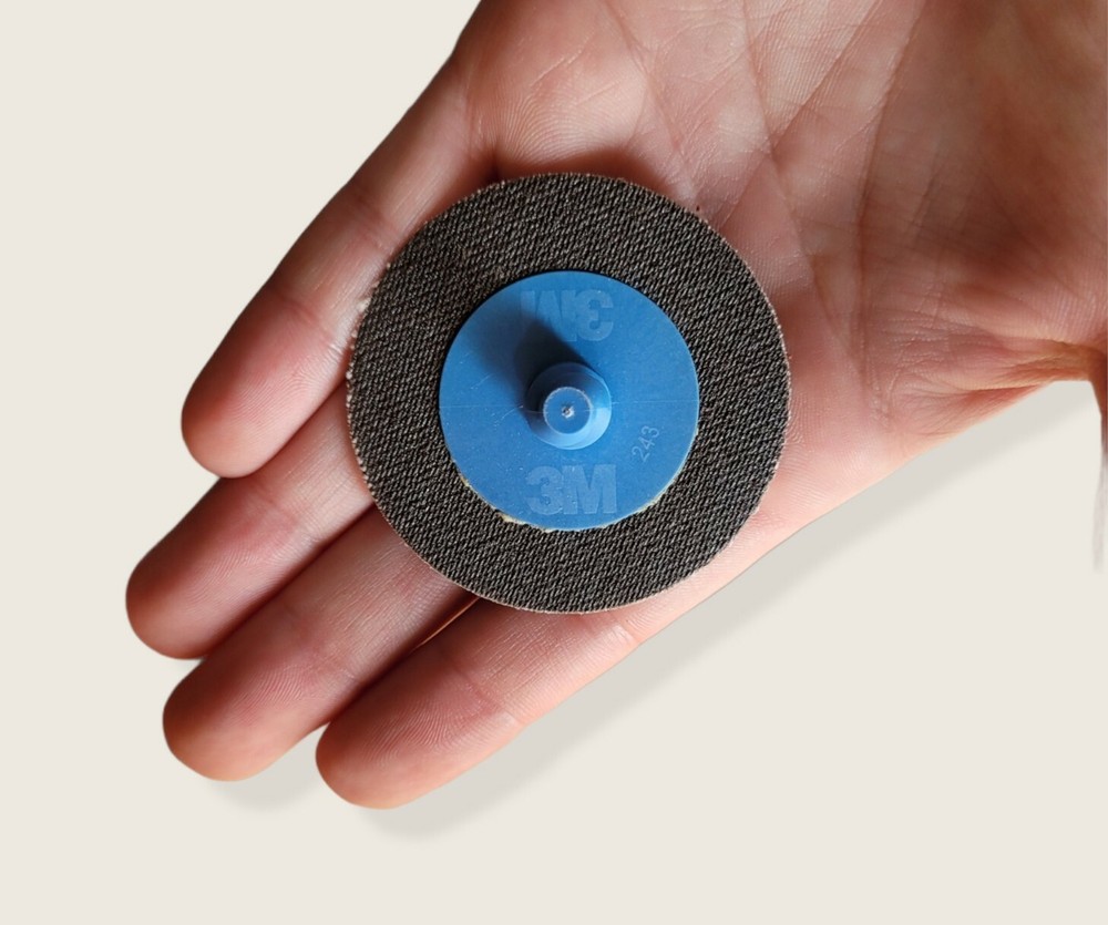 2" 80 grit Quick Change Disc A/O (10 pack)