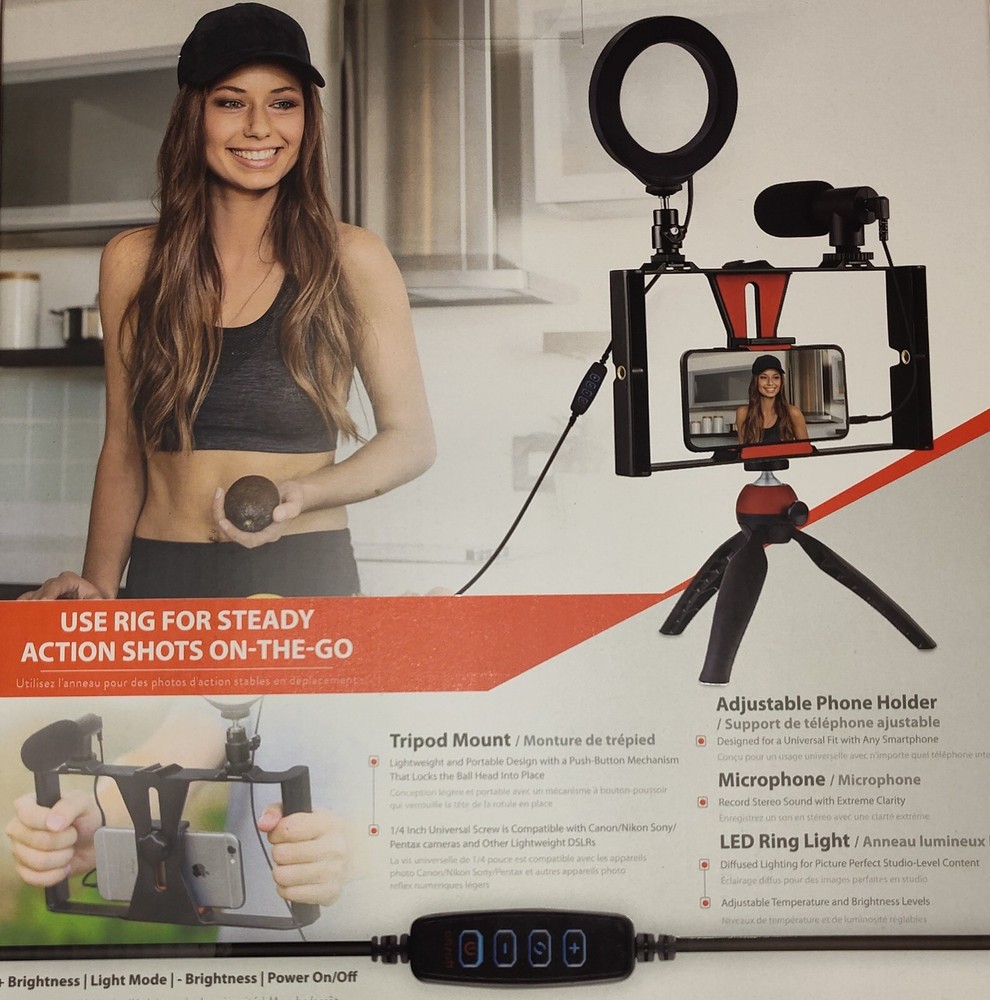 Portable Studio Kit Content Creator Series New In Box