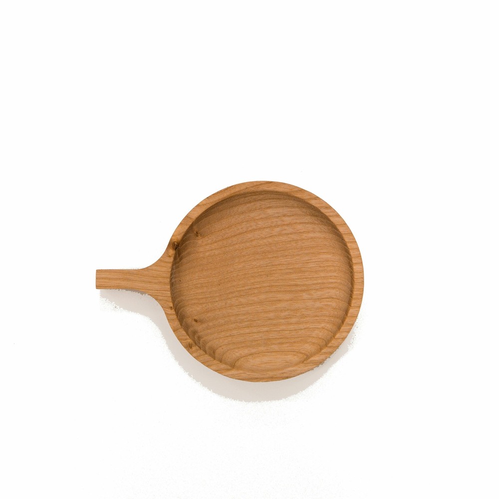 Handmade Wooden Round Plate/Coaster