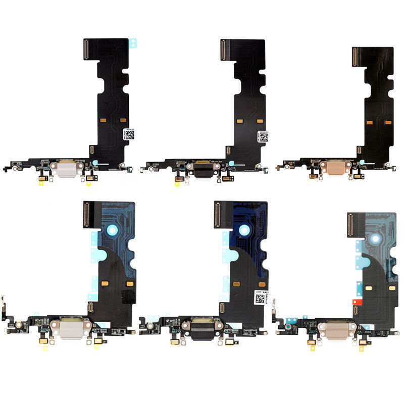 For Apple iPhone 8 / iPhone 8 Plus Charging Port Dock Mic Flex Replacement OEM