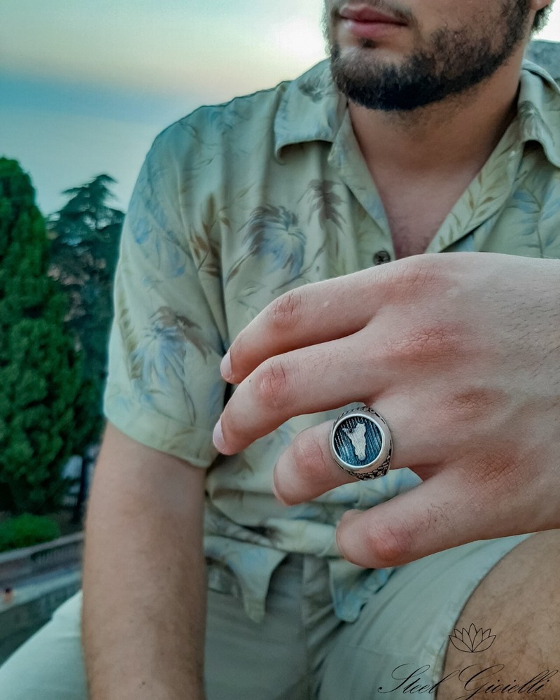 men's ring 925 silver