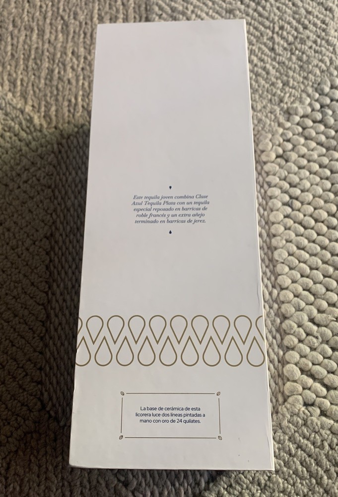 Tequila Clase Azul GOLD Empty Box Only