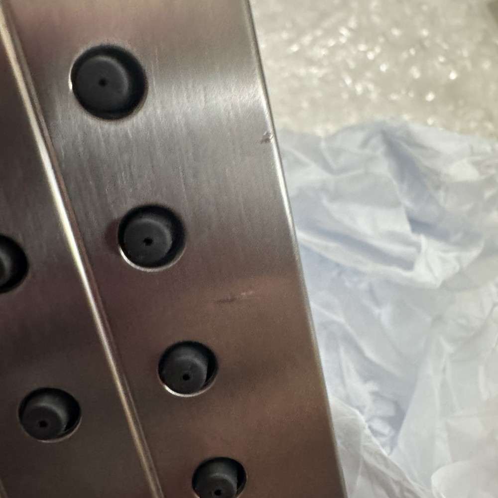 Brizo 7” Square Rain can Showerhead Has Flaws See Pics E44