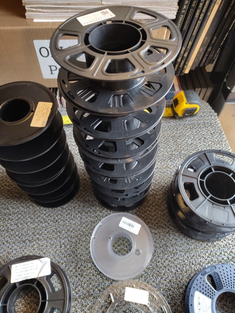 Reusable Filament Spool – Empty Refill Holder, Multi-Use Organizer .25kg Spools