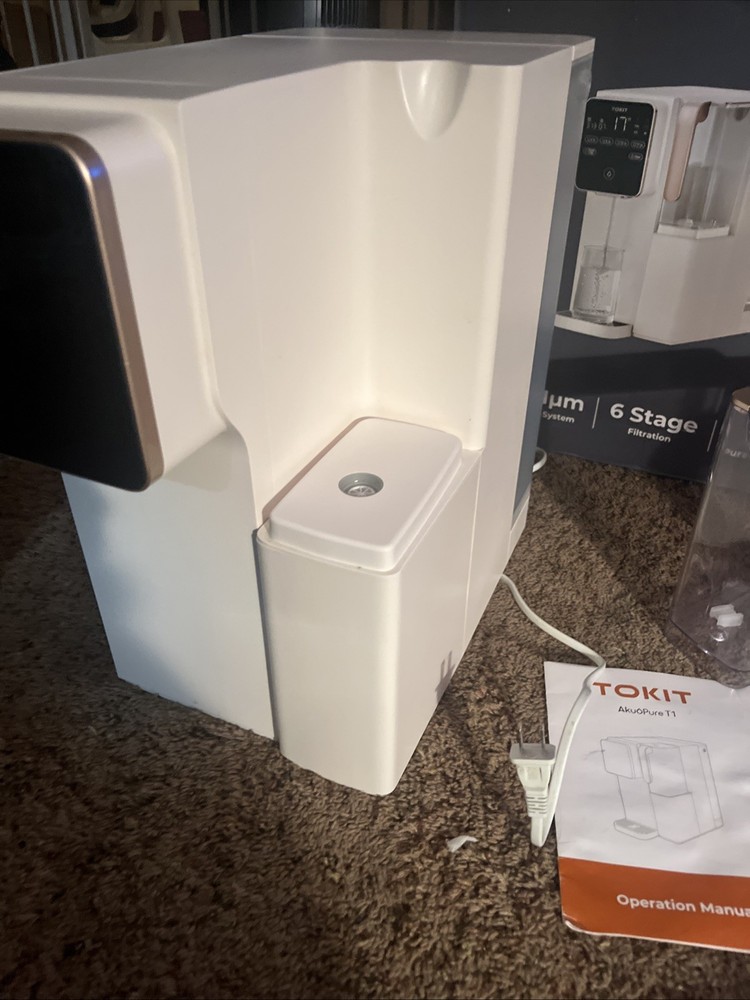 TOKIT AkuaPure T1 Reverse Osmosis Counter Top Water Filter System
