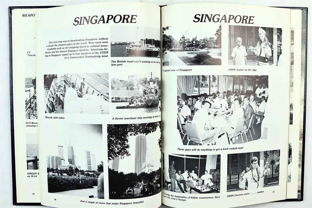 USS Stein (FF-1065) 1989 1990 Westpac Deployment Cruise Book