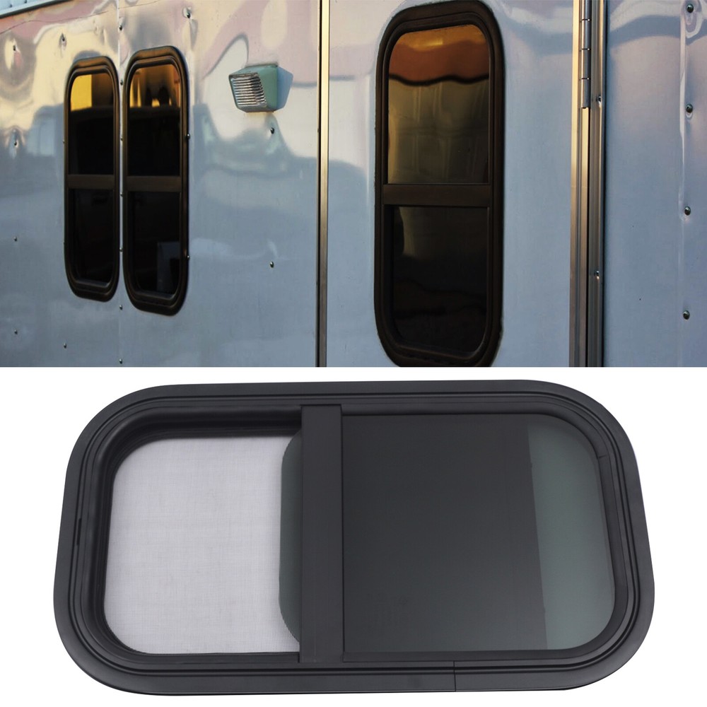 Trailer Window Vertical For RV Camper Teardrop Cargo Vertical Sliding Windows