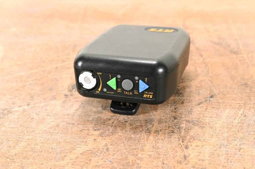 RTS TR-240 2.4 GHz Wireless Intercom Beltpack CG01DEV