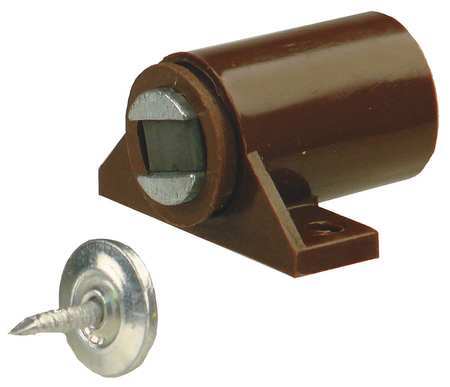 MONROE PMP 4FCU6 Magnetic Catch,Pull-to-Open,Plastic 4FCU6