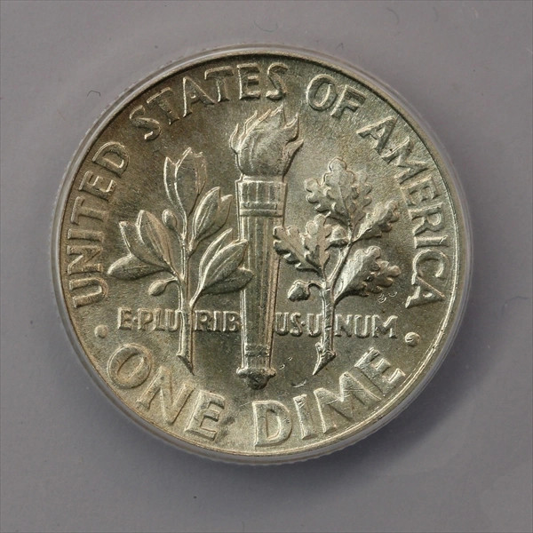 1948 Roosevelt Dime ANACS MS65