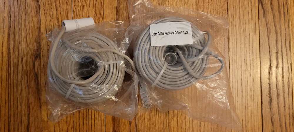Lorex Cat5e 100FT/30m Network Ethernet Cable for IP Security Camera