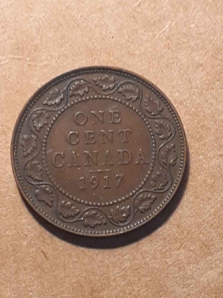 1917 LARGE CENT CANADA