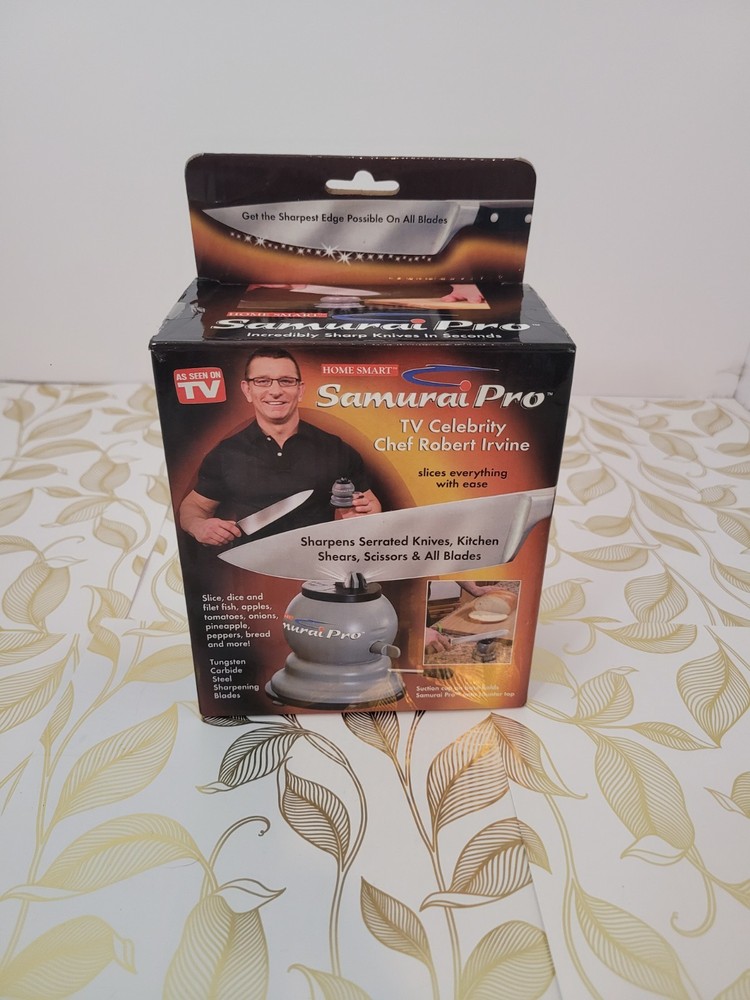 NEW Sealed Home Smart Samurai Pro As Seen On TV Blade Sharpener